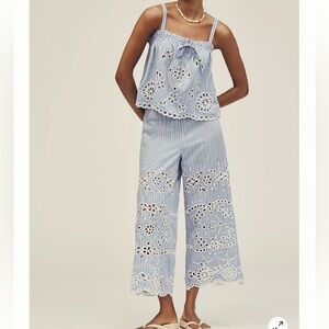 Anthropologie Set  Blue and White